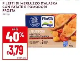 Pan Filetti di merluzzo d'alaska con patate e pomodori Frosta offerta