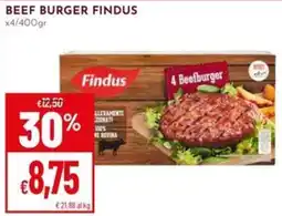 Pan Beefburger Findus offerta