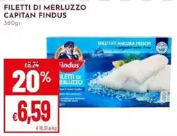 Pan Filetti di merluzzo Capitan Findus offerta