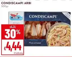 Pan Condiscampi Arbi offerta