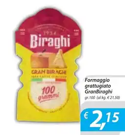 DiMeglio Formaggio grattugiato GranBiraghi offerta