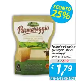 DiMeglio Parmigiano Reggiano grattugiato 30 mesi Parmareggio offerta