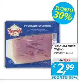 DiMeglio Prosciutto crudo Negroni offerta