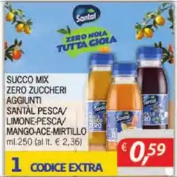 DiMeglio Succo mix Santal offerta