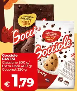 Coop Radenza Gocciole Pavesi offerta