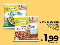 Coop Radenza Virtù di Zuppa OROGEL offerta