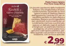 Coop Radenza Ravioli di carne chianina offerta