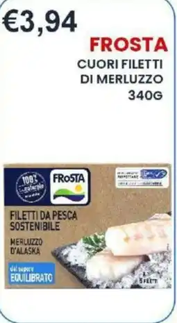 Caramico Frosta cuori filetti di merluzzo offerta