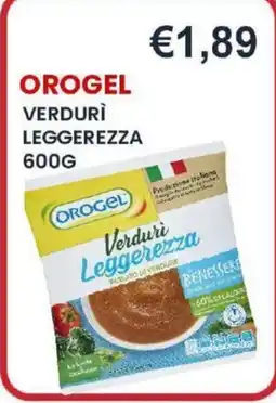 Caramico Orogel Verduri Leggerezza offerta