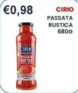 Caramico Passata rustica Cirio offerta