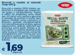 Coop Radenza Broccoli a rosette Coop offerta