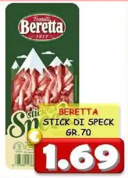 MercADone Beretta stick di speck offerta