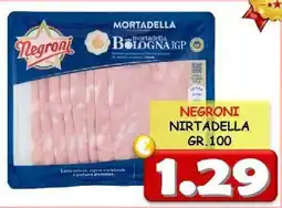 MercADone Negroni mortadella Bologna IGP offerta