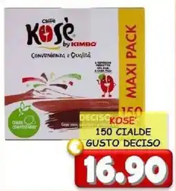 MercADone Caffè Kose by Kimbo offerta