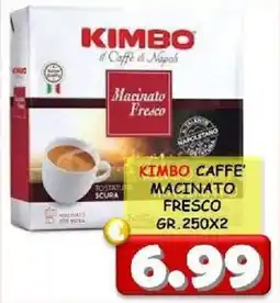 MercADone Kimbo Caffè Macinato Fresco offerta