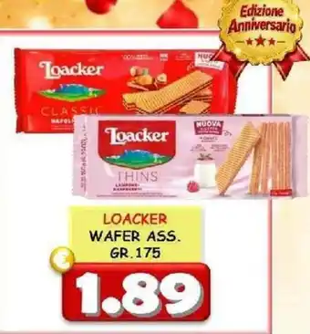 Loacker wafer