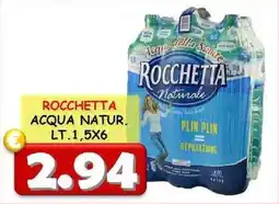 MercADone Rocchetta acqua naturale offerta