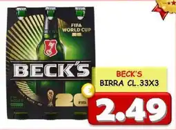 MercADone Beck's birra offerta
