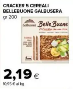 Tigre Amico Cracker 5 cereali Bellebuone Galbusera offerta