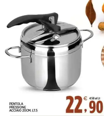 Pentola pressione acciaio