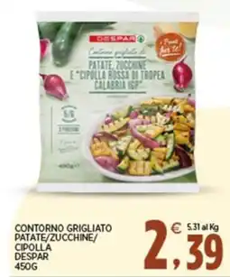 Interspar Contorno grigliato patate/zucchine/cipolla rossa di tropea IGP Despar offerta