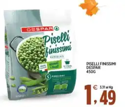 Interspar Piselli finissimi Despar offerta