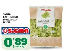 Sigma Sigma lattughino offerta