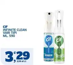 Sigma Cif infinite clean vari tipi offerta