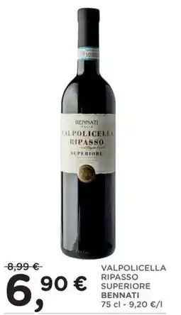 Poli Valpolicella Ripasso Superiore Bennati offerta
