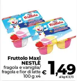 Ipercoop Radenza Fruttolo Maxi NESTLÈ offerta