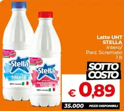 Ipercoop Radenza Latte UHT Stella offerta