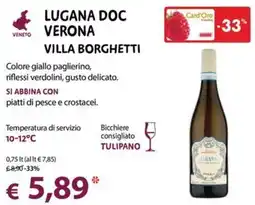 Cadoro Lugana Doc Verona Villa Borghetti offerta