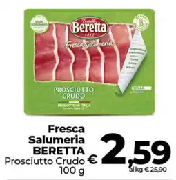 Ipercoop Radenza Fresca Salumeria Beretta Prosciutto Crudo offerta