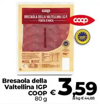 Bresaola della Valtellina IGP COOP