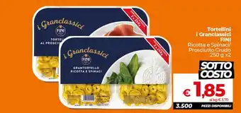 I Granclassici FINI Grantortello Ricotta e Spinaci
