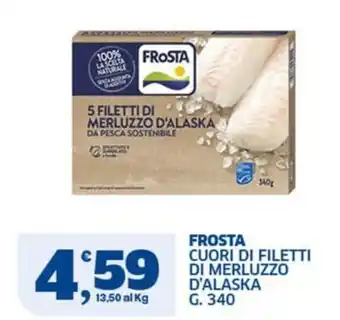 Frosta cuori di filetti di merluzzo d'alaska