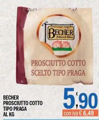 Becher prosciutto cotto tipo praga