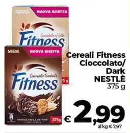 Ipercoop Radenza Cereali Fitness Cioccolato Dark NESTLÉ offerta