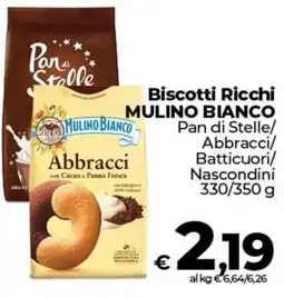 Ipercoop Radenza Biscotti Ricchi Mulino Bianco Pan di Stelle offerta