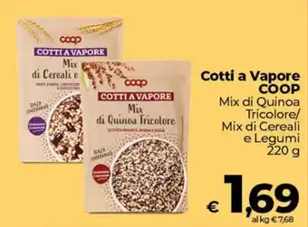 Cotti a Vapore COOP Mix di Quinoa Tricolore