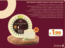 Ipercoop Radenza Pecorino Sardo Dolce D.O.P. fiorfiore offerta