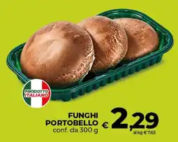 Ipercoop Radenza Funghi Portobello offerta