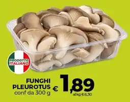Ipercoop Radenza Funghi Pleurotus offerta
