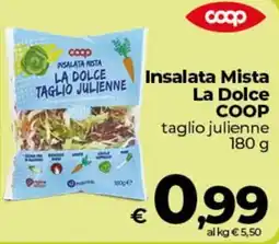 Ipercoop Radenza Insalata Mista La Dolce COOP offerta