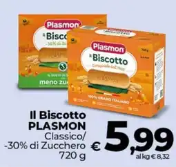 Ipercoop Radenza Il Biscotto Plasmon Classico offerta
