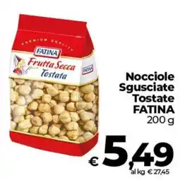 Ipercoop Radenza Nocciole Sgusciate Tostate FATINA offerta