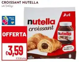 Pan Nutella croissant offerta