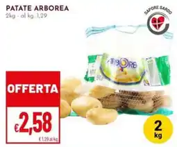 Pan Patate arborea offerta