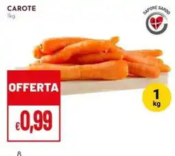 Pan Carote offerta