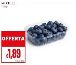 Pan Mirtilli offerta